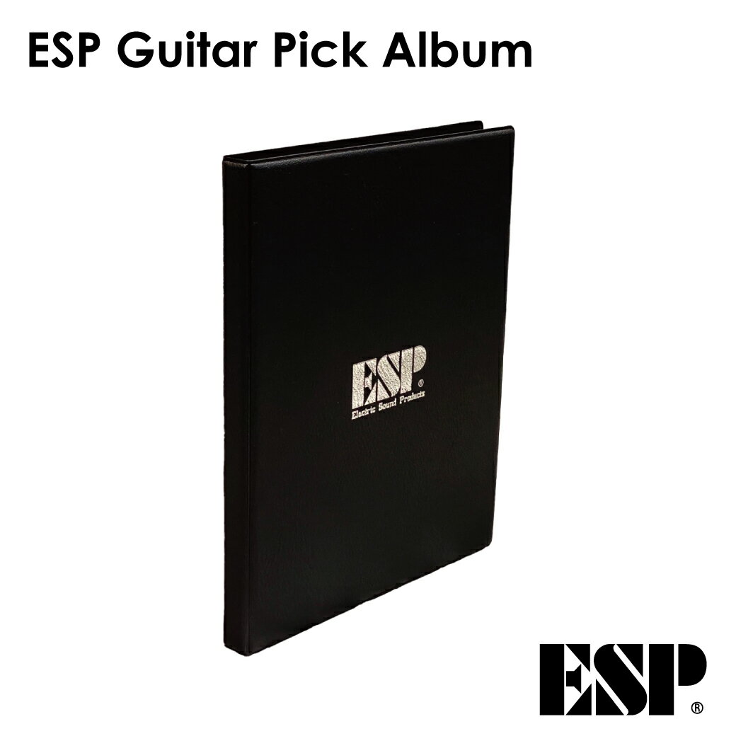 ESP直営店 即納可能 ESP Guitar Pick Album ピックアルバム 収納 