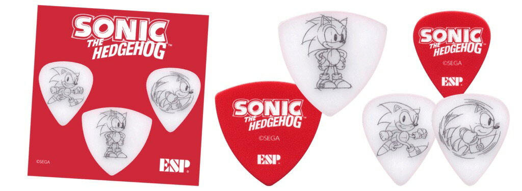 【ESP直営店】【即納可能】ESP CLASSIC SONIC PICKSET