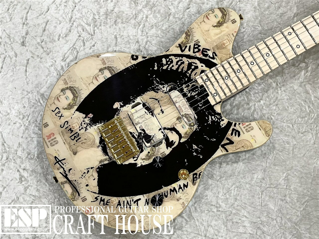 【ESP直営店】【即納可能】STELLA GEAR GLAMBELLY GUITAR [tetsuya Signature Mode...