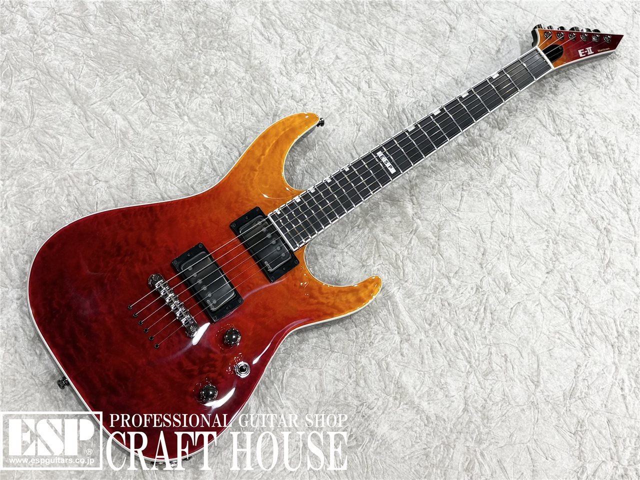 Rakuten - 【ESP直営店】【即納可能】E-II HORIZON NT-II / Tiger Eye Amber Fade[エレキギター、guitar]