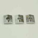 【ESP直営店】【Floyd Rose】(12) Original Nut Clamping Blocks (Set of 3) -Chrome-(3個セット) フロイドローズ/トレモロ/クローム/パーツ/ナットキャップ