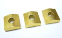 【ESP直営店】【Floyd Rose】(12) Original Nut Clamping Blocks (Set of 3) -Gold-(3個セット) フロイドローズ/トレモロ/ゴールド/パーツ/ナットキャップ