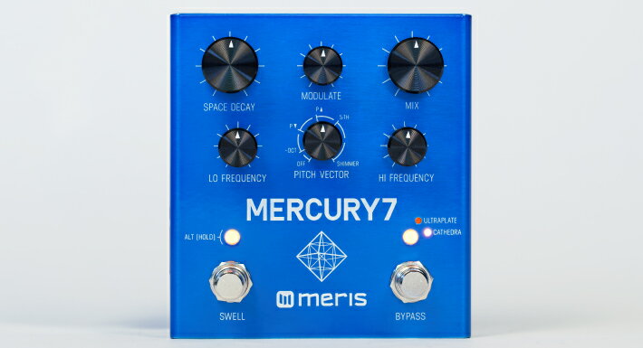 【ESP直営店】【お取り寄せ商品】Meris / Mercury 7 Reverb［メリス マーキュリーセブン リバーブペダル 空間系 エフェクター 機材］