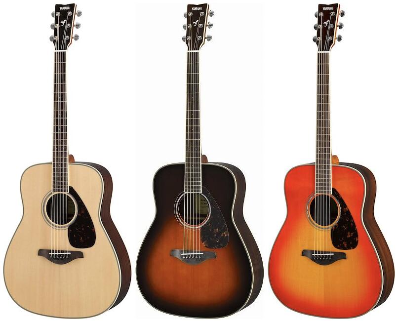 【ESP直営店】【お取り寄せ商品】YAMAHA FG830［アコースティック/アコギ/ヤマハ/Natural/ナチュラル/TBS/バースト/AB］