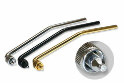 純正アームに3mmの六角レンチをアーム下部に組み合わせました。ナットキャップスクリュー、ストリングロックスクリューに使用できます。(ハウジング付属) ※こちらはOriginal Floyd Rose専用パーツです。 Floyd Rose Licencedのブリッジには基本的にご利用いただけません。 ご使用の際は自己責任にてお願い致します。 ※掲載商品は店舗/他のWEBサービス等と並行して販売しております。随時在庫状況の更新を行っておりますが、売り切れの場合はご了承下さい。