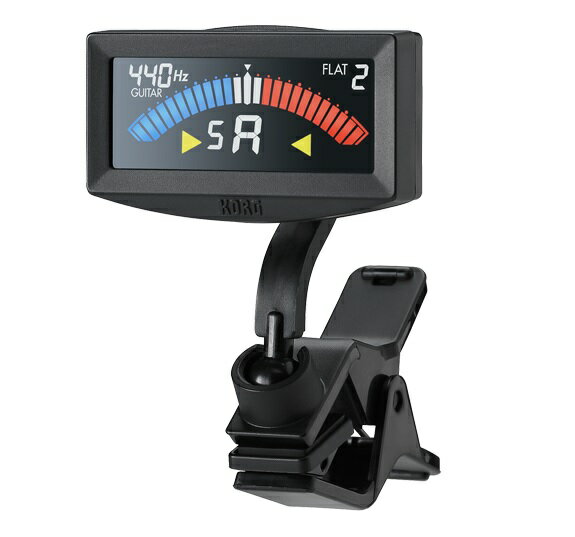 【ESP直営店】KORG PitchCrow-G / BK [型番：AW-4G-BK] [Tuner/Black/Clip-On Tuner/クリップチューナー/コルグ/ピッチクロウ/黒/ギター・ベース用クリップ型チューナー]