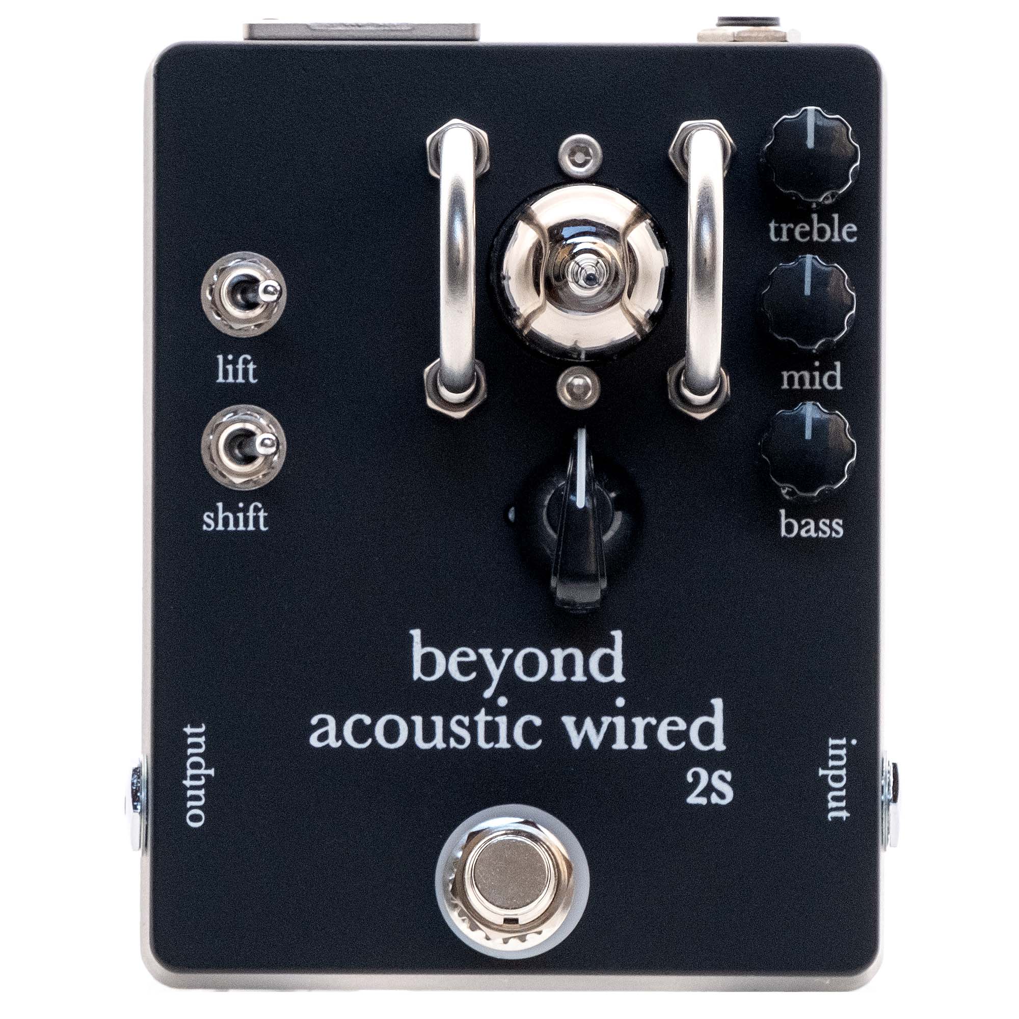 【ESP直営店】【お取り寄せ商品】beyond tube pedalsBeyond acoustic wired 2S(真空管エレアコ・プリアンプ／DIボックス)