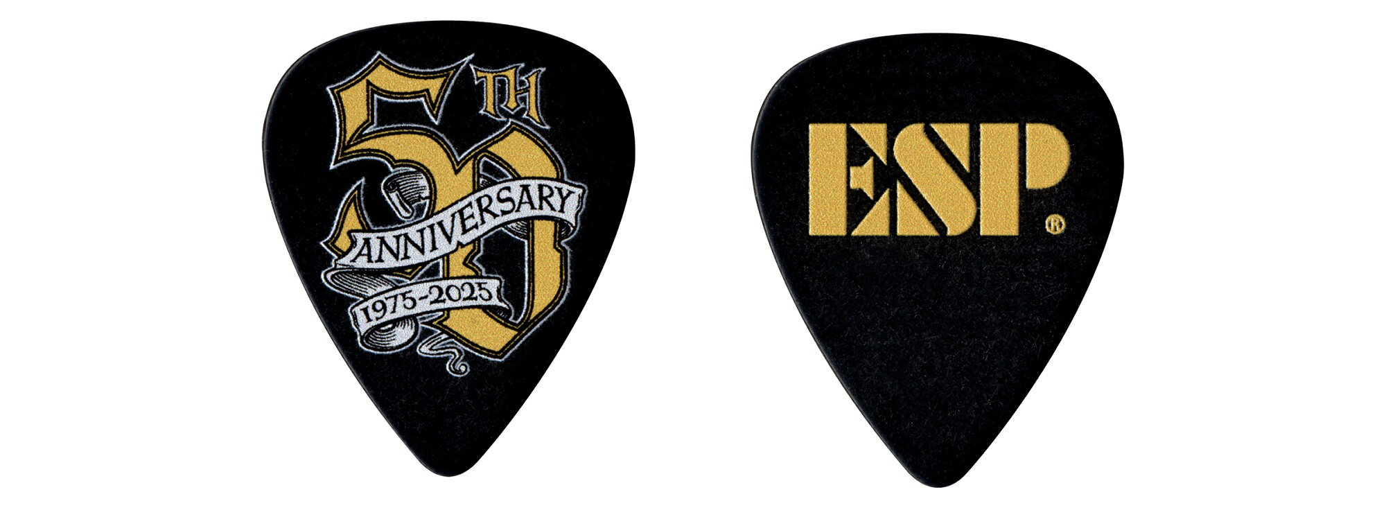 【ESP直営店】【即納可能】ESP 50th Anniversary Pick（1枚売り）