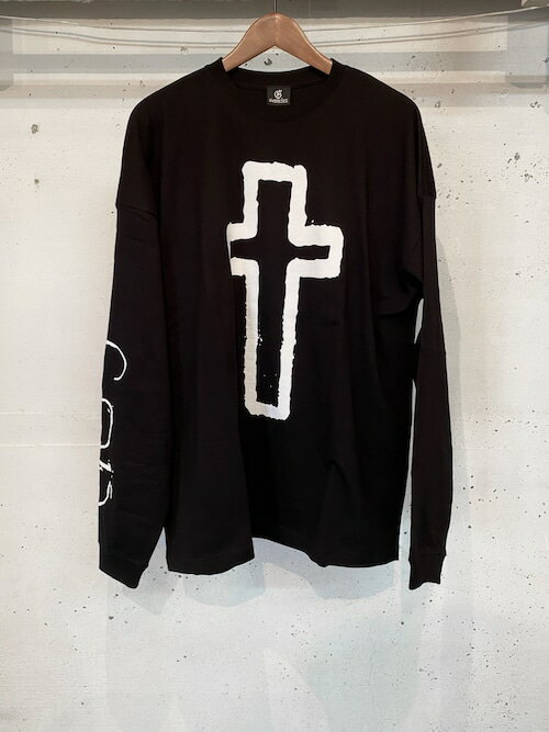 樂天商城 - 【ESP直営店】GODSIZE CROSS L/S TE（BLACK / Lサイズ）