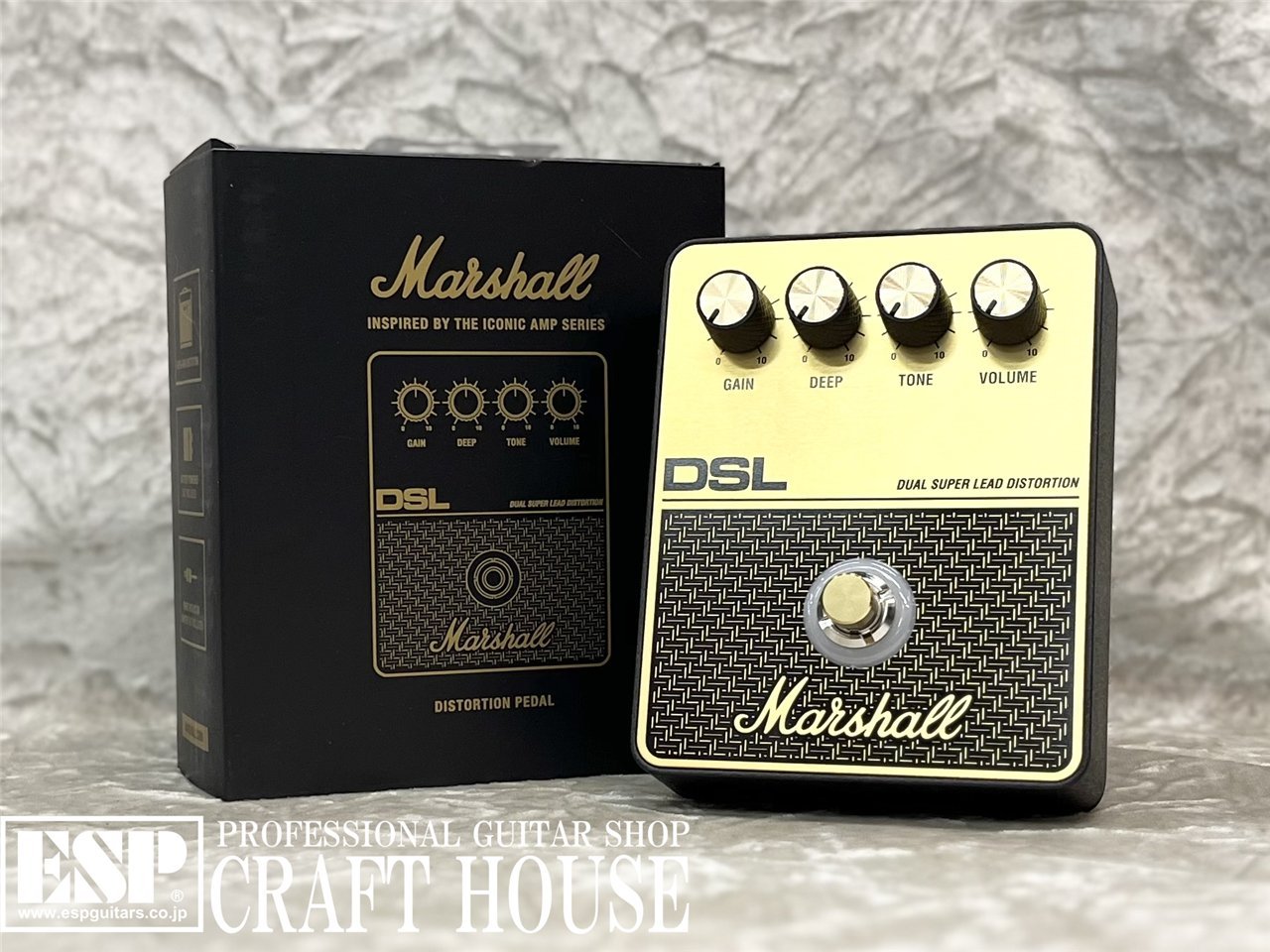 Rakuten - 【ESP直営店】【即納可能】Marshall / DSL Overdrive Pedal[エフェクター、effectspedal][エレキギター、guitar]