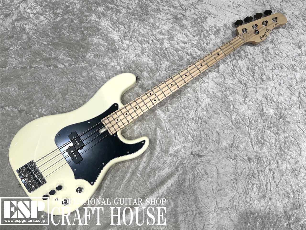 【ESP直営】【即納可能】dragonfly CL-DJB4 ASH/MAP / Intense Red[ギター,Guitar]