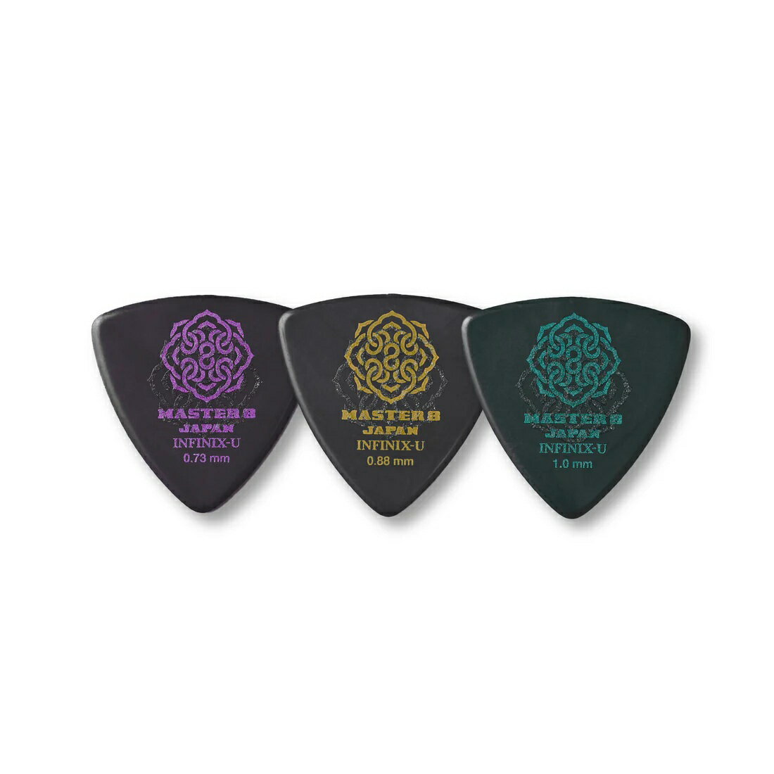 Rakuten - 【ESP直営店】MASTER8 JAPAN Picks INFINIX-U Hard Polish + Hard Grip - TRIANGLE（1枚売り）[ピック、pick、ギター、ベース]