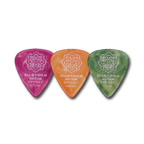 Rakuten - 【ESP直営店】MASTER8 JAPAN Picks INFINIX-U + Hard Grip - TEARDROP（1枚売り）[ピック、pick、ギター、ベース]