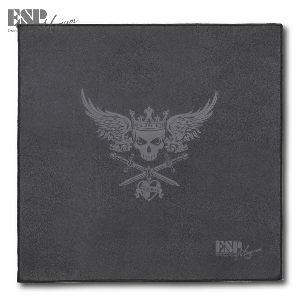 【ESP直営店】【即納可能】T.Takamizawa × ESP Museum Collaboration Cloth [Takamiyギタークロス]