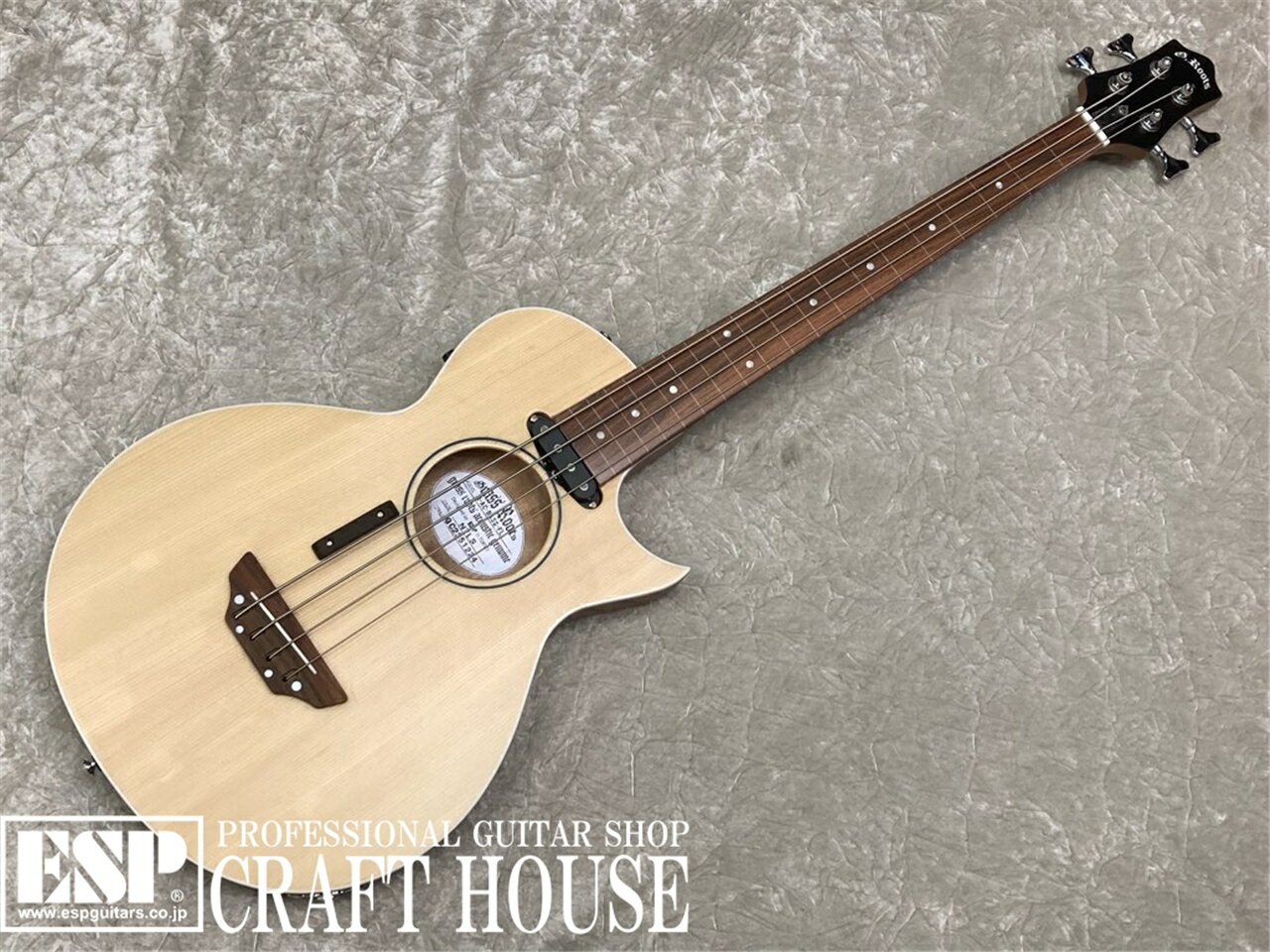 ESPľŹۡ¨ǼǽGrassRoots G-AC-BASS-FL / Natural Satin