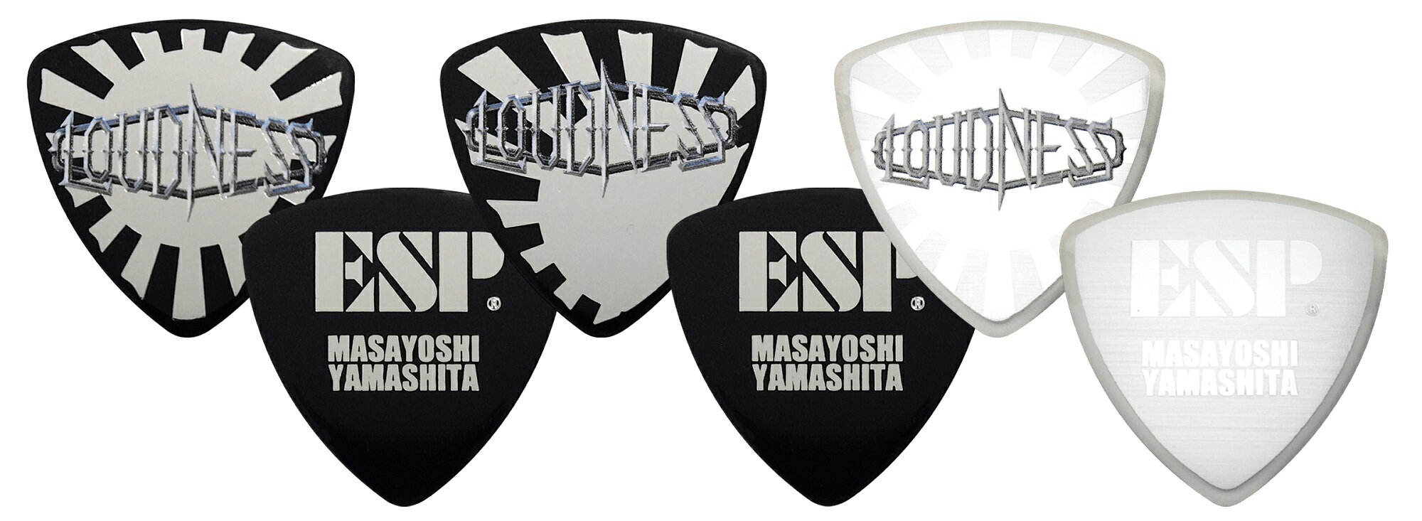 Rakuten - 【ESP直営店】ESP 山下昌良（LOUDNESS）ピック（1枚売り）[ピック、pick、ギター、ベース]