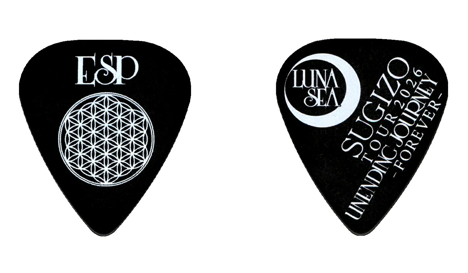 樂天商城 - 【ESP直営店】【即納可能】ESP LUNA SEA TOUR 2026 UNENDING JOURNEY -FOREVER- SUGIZO Pick（1枚売り）[LUNA SEA、SUGIZO、ピック、pick、ギター、ベース]