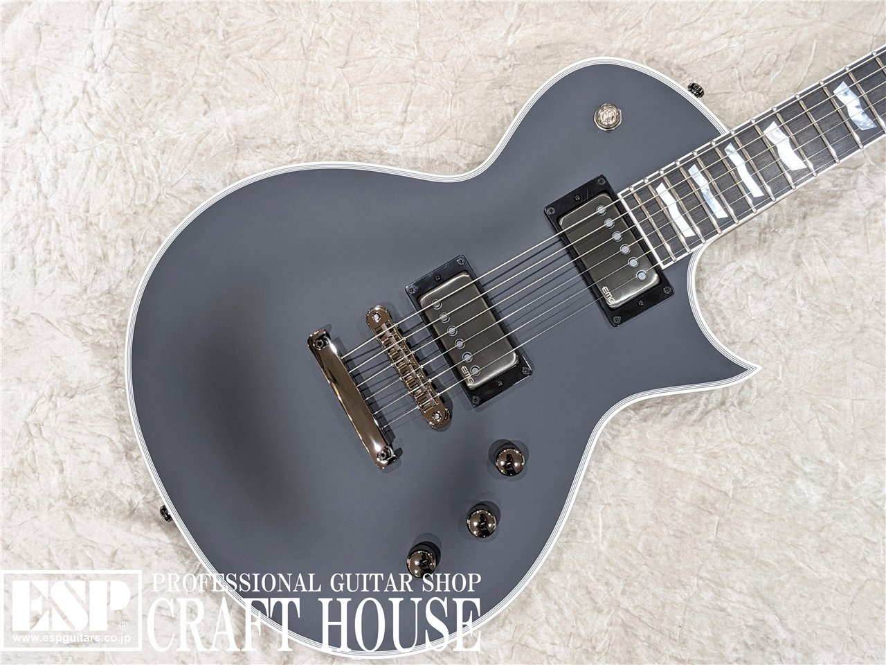 【ESP直営店】【即納可能】ESP EC-CTM/E / Black Satin［Ebony指板］[エレキギター...