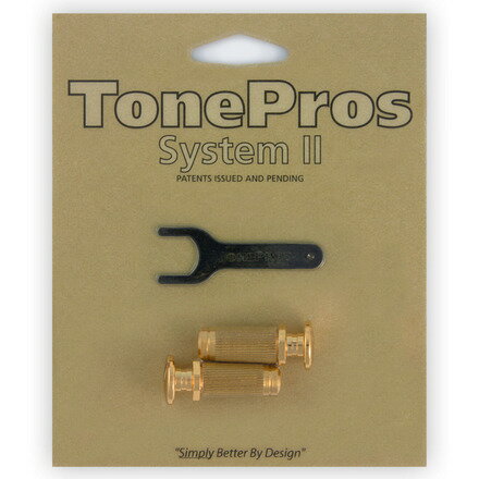 【ESP直営店】TonePros SPRS2-G Standard Locking Studs for PRS (ゴールド)