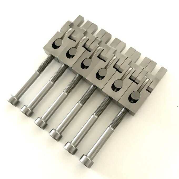 【ESP直営店】【Floyd Rose】FU-Tone Titanium Replacement Saddles[フロイドローズ/トレモロ/パーツ]