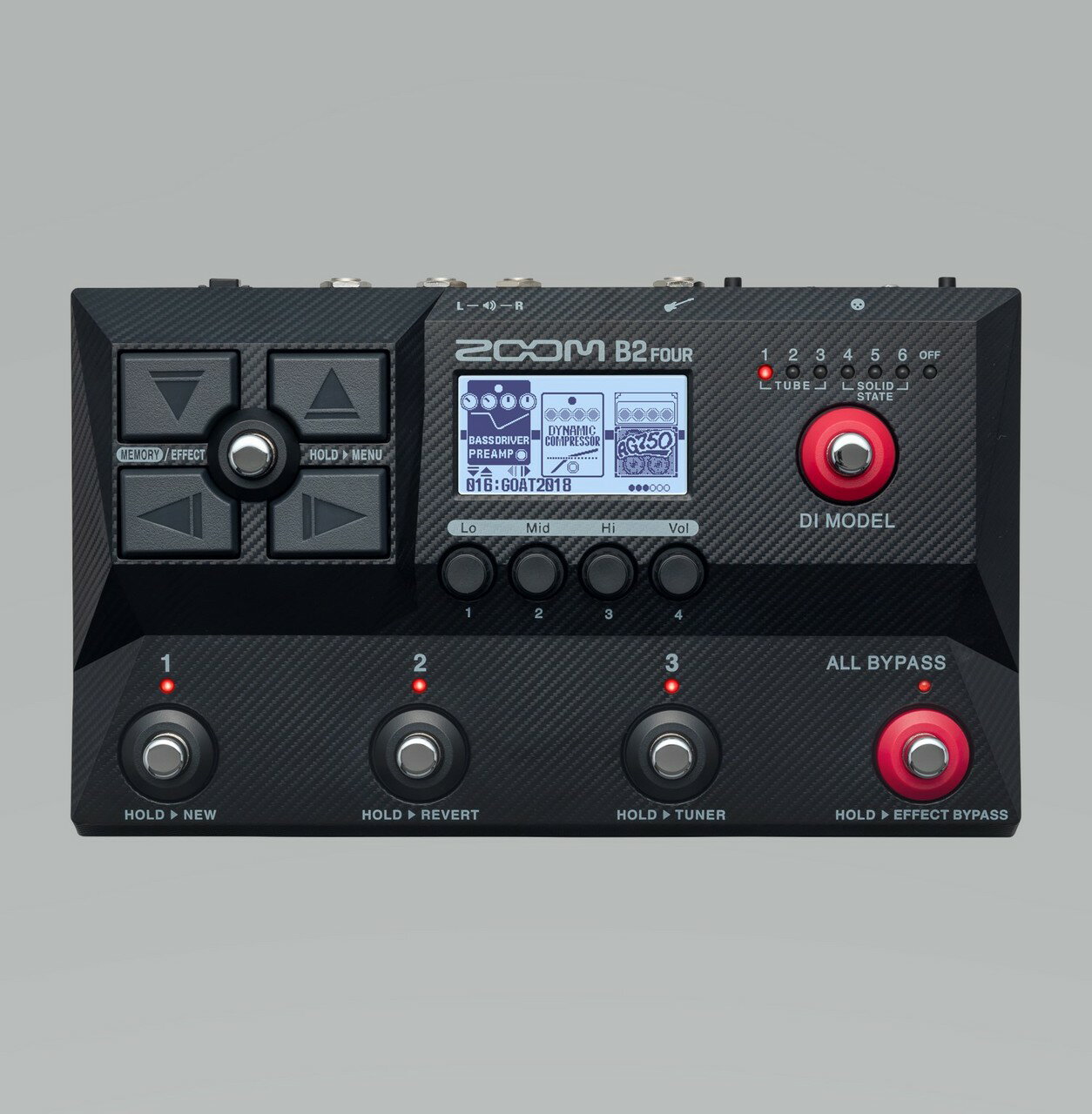 【ESP直営店】ZOOM / B2 FOUR [ マルチエフェクター][お取り寄せ]