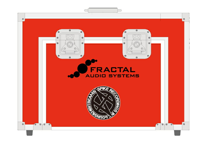 【ESP直営店】【即納可能】CAJ Fractal Audio Systems × SPIKE RECORDINGS FM3 Effect Case