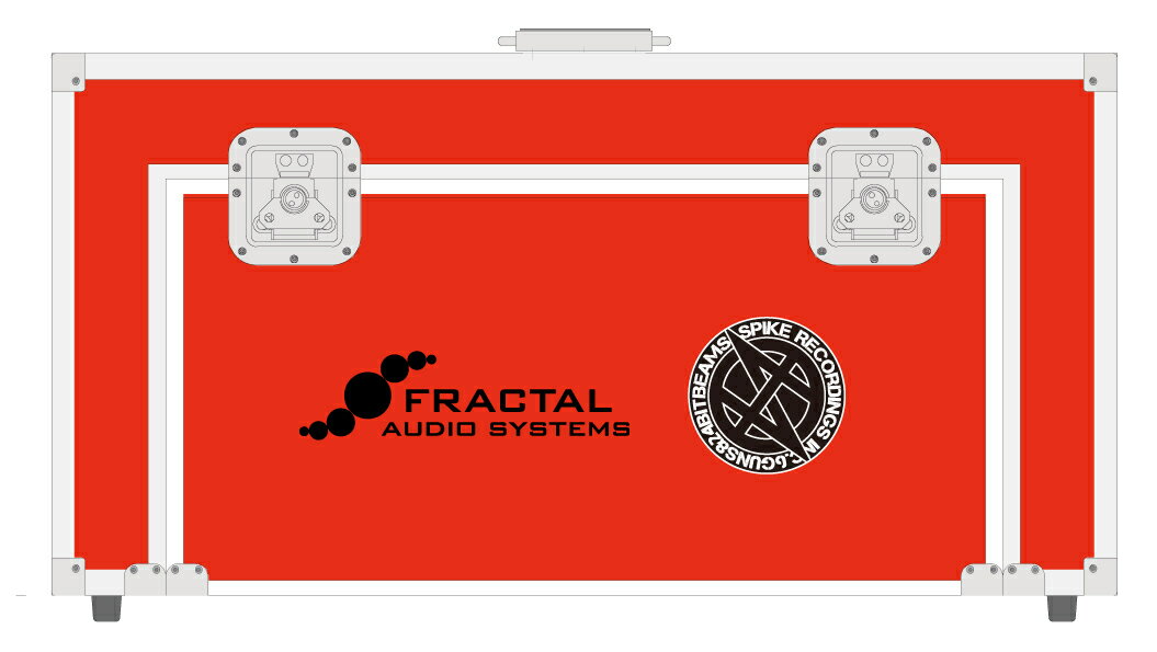 【ESP直営店】【2月末頃入荷予定】CAJ Fractal Audio Systems × SPIKE RECORDINGS FM9 Effect Case