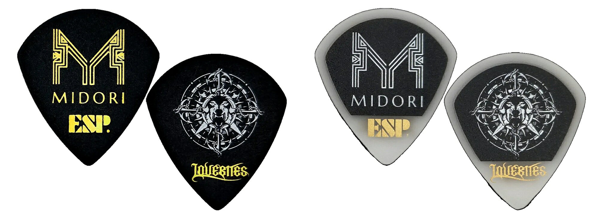 【ESP直営店】【即納可能】ESP LOVEBITES Midori Signature Pick（1枚売り）PA-LMidori10-4、PA-LMidori10-5 [ピック、pick、ギター、ベース]