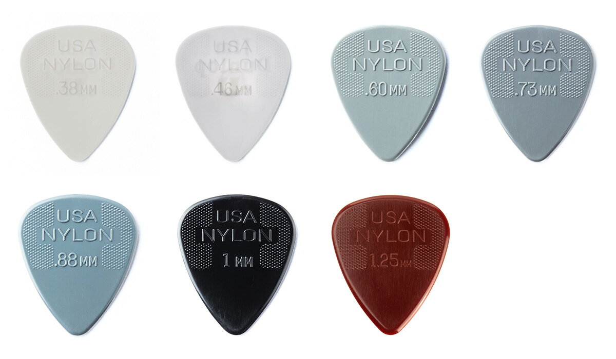 【ESP直営店】Jim Dunlop Nylon Standard 44（1枚売り）［Pick/ピック/ジムダンロップ］