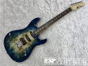 yESPcXzy[\zESP SNAPPER-CTM Poplar Burl iHonduras Rosewood Fingerboard j/ Nebula Blue Burst