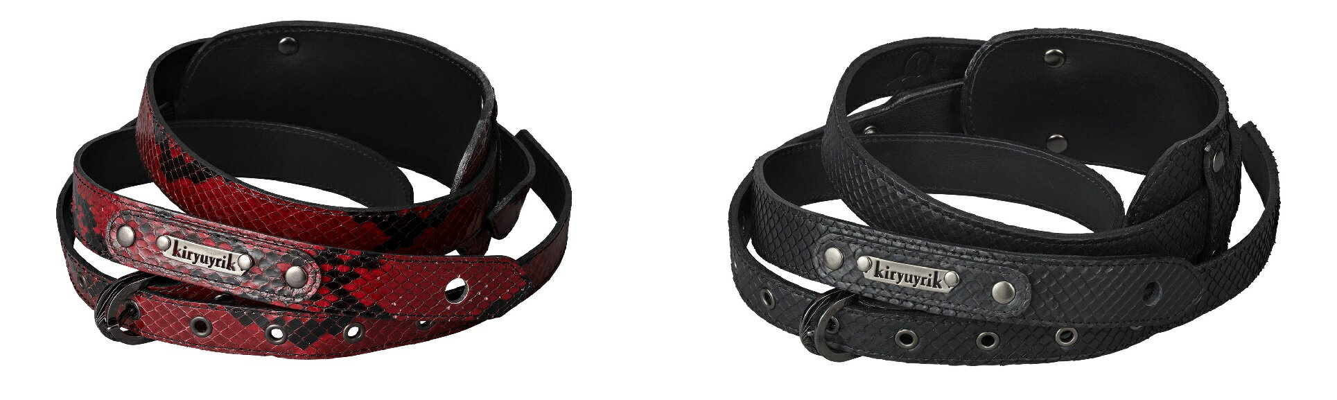 【ESP直営店】Die × kiryuyirk ×ESP Collaboration Guitar Strap / Red Python, Black Python（DIR EN GREY Dieモデルストラップ）