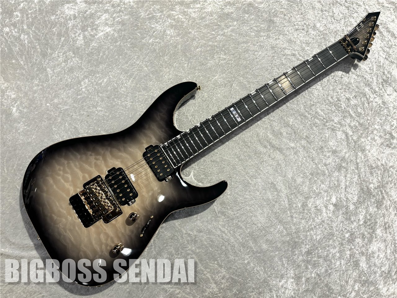 Rakuten - 【即納可能】E-II (イーツー) M-II QM Black Natural Burst【ESP直営店】[BIGBOSS仙台より発送]
