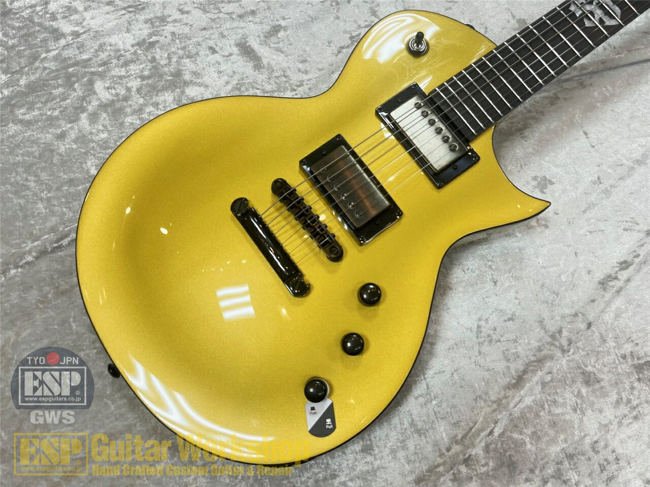 【ESP直営店】【即納可能】LTD(エルティーディー) EC-2025 50th Anniversary / Metallic Gold [ESP Guitar Workshopより発送] 2