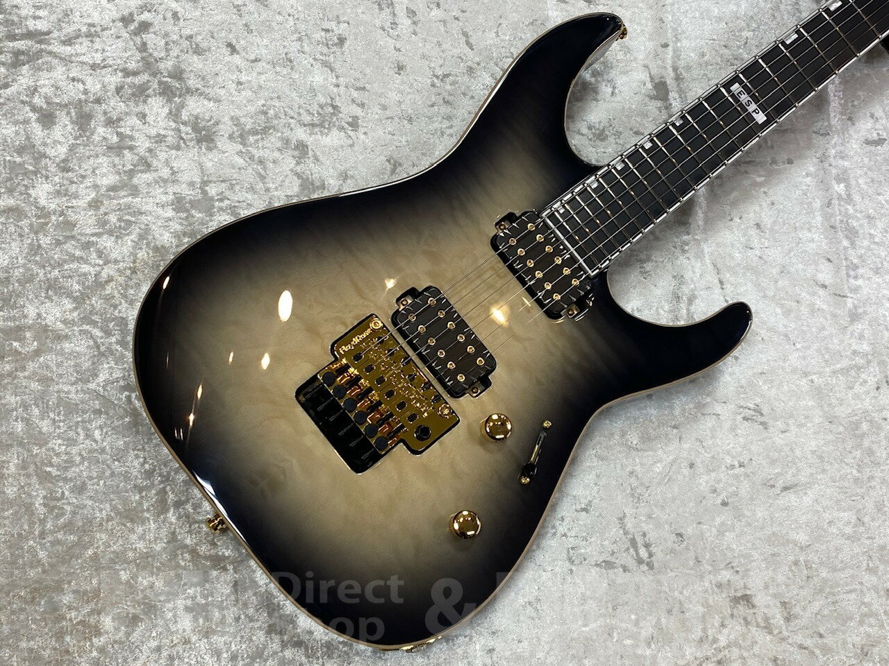 【即納可能】E-II (イーツー) M-II QM Black Natural Burst【ESP直営店】[ESP Guitar Workshopより発送] 2