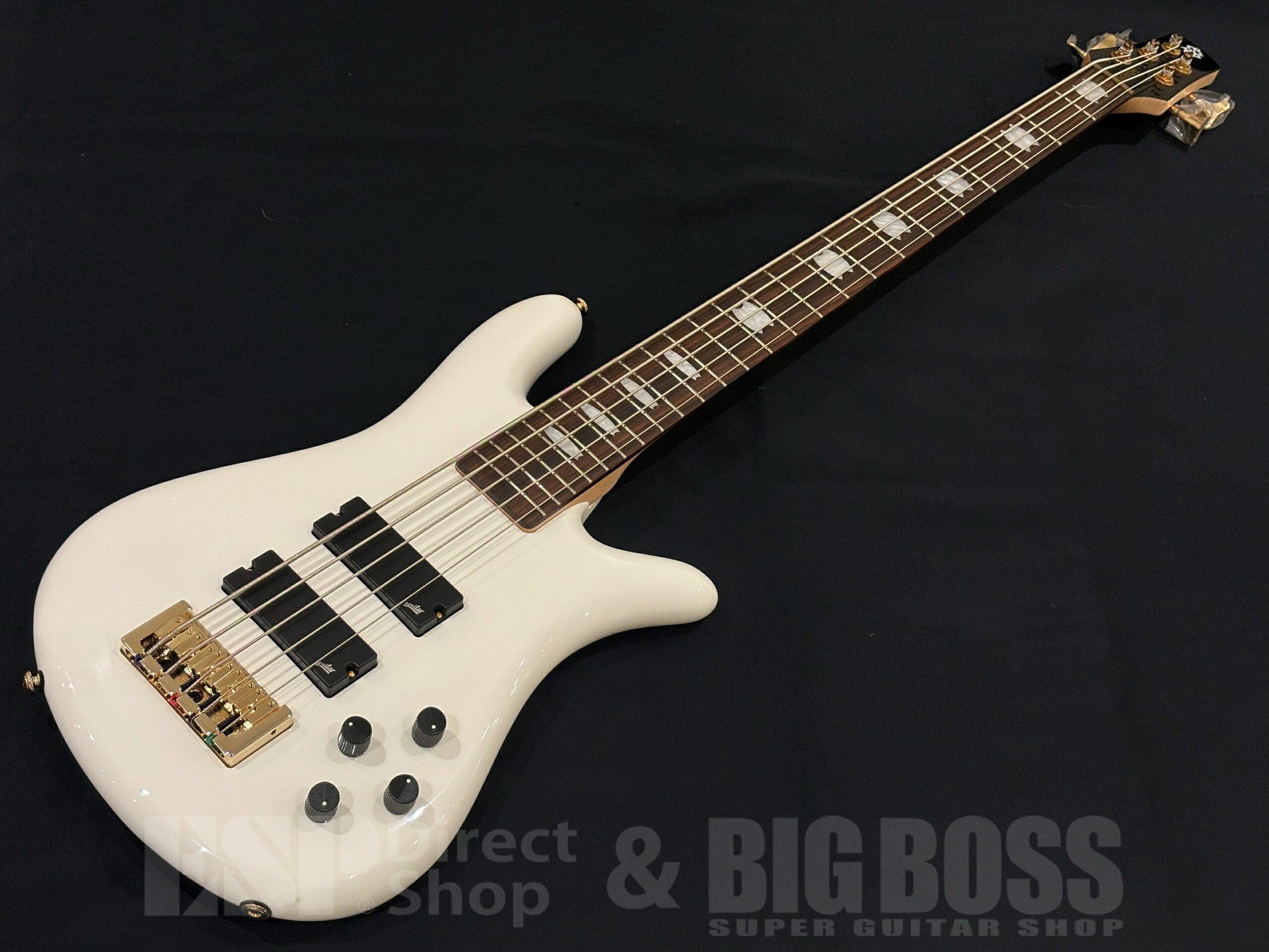 Spector - 【即納可能】Spector(スペクター) NS Icon Bolt-On 5 / White【ESP直営店】[ESP CUSTOMSHOP(大阪)より発送]