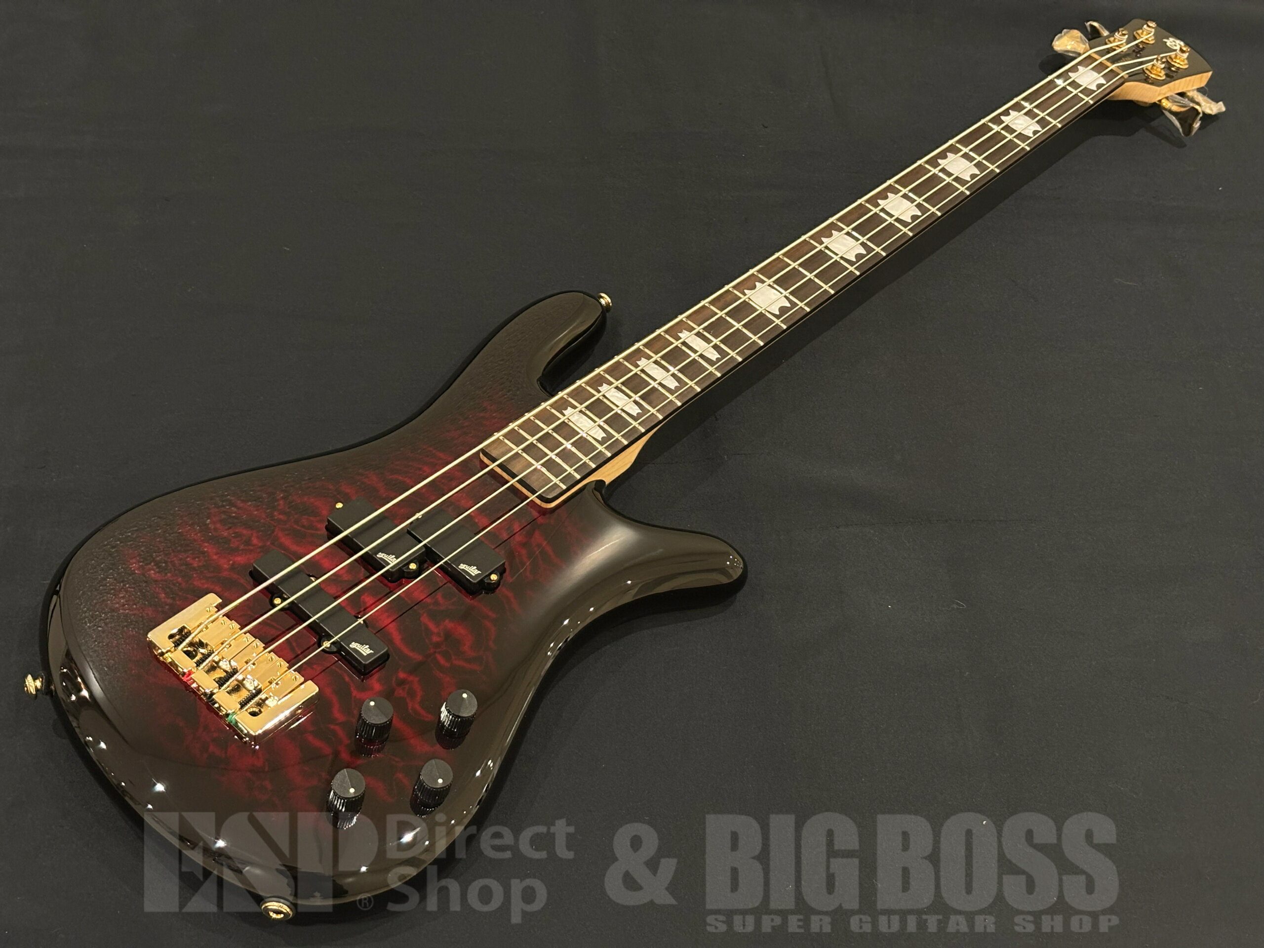 【即納可能】Spector(スペクター) NS Icon Bolt-On 4 / Black Cherry【ESP直営店】[ESP CUSTOMSHOP(大阪)より発送]