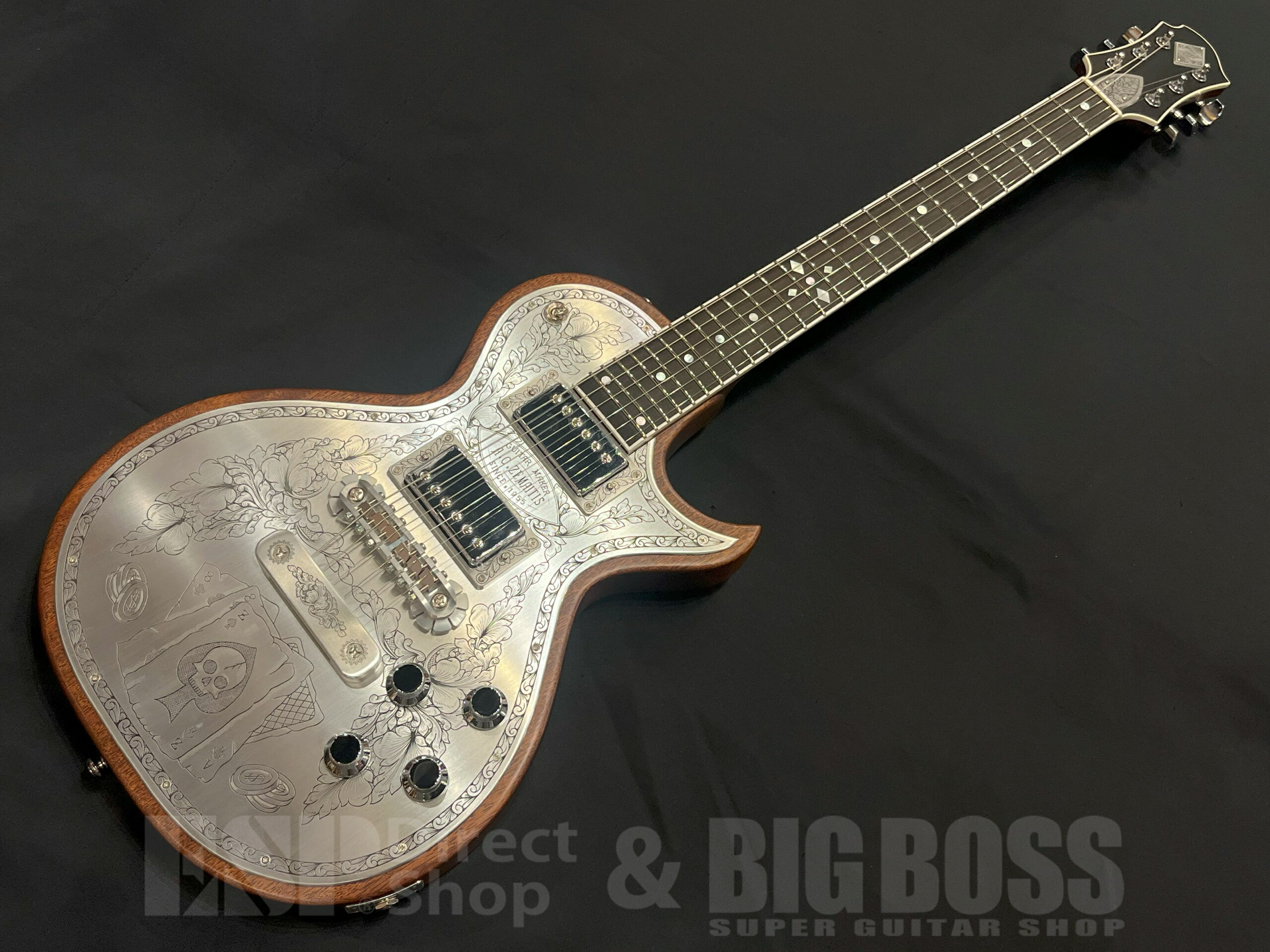 ��¨Ǽ��ǽ�ۡ�¨Ǽ��ǽ��Zemaitis(���ޥ��ƥ���) MFG-AC-24 Aces & Eights / Natural [ESP CUSTOMSHOP(��...