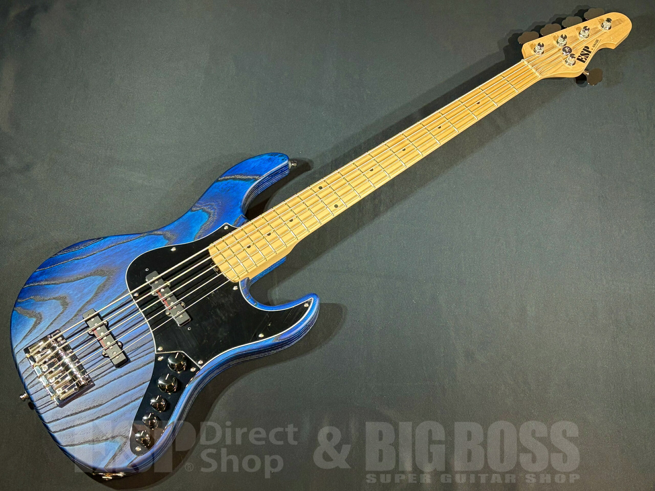【ESP直営店】【即納可能】ESP(イーエスピー) AMAZE-AS-5 / Driftwood Blue w/Black Filler [ESP CUSTOMSHOP(大阪)より発送]