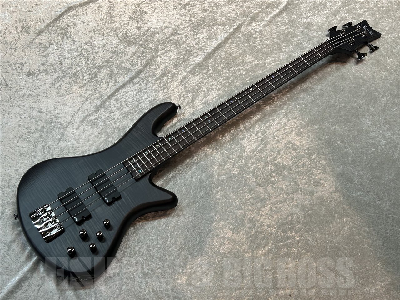 【ESP直営店】【即納可能】SCHECTER AD-SL-ST4 (See thru Black Satin) [BIGBOSS広島より発送]