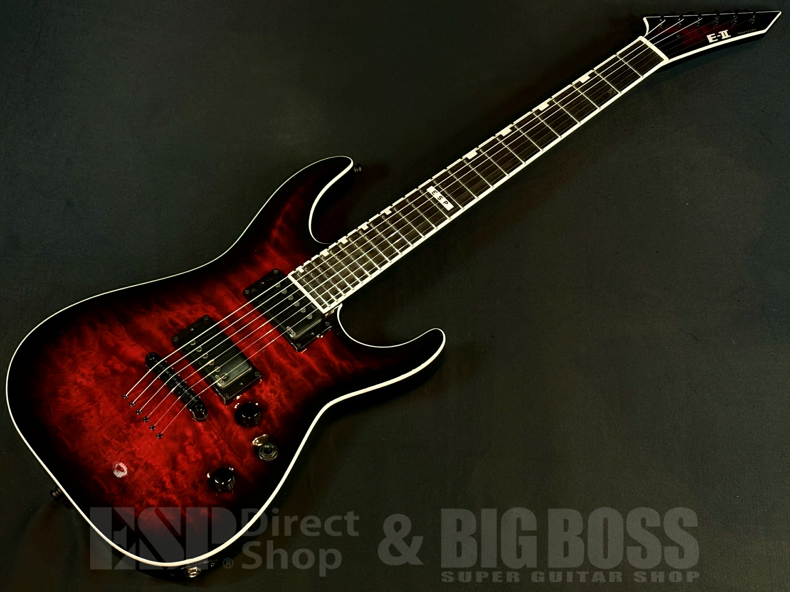 【ESP直営店】【即納可能】E-II E-II HORIZON NT-II / See Thru Black Cherry Sunburst[エレキギター、guitar][ESP CUSTOMSHOP(大阪)よ..