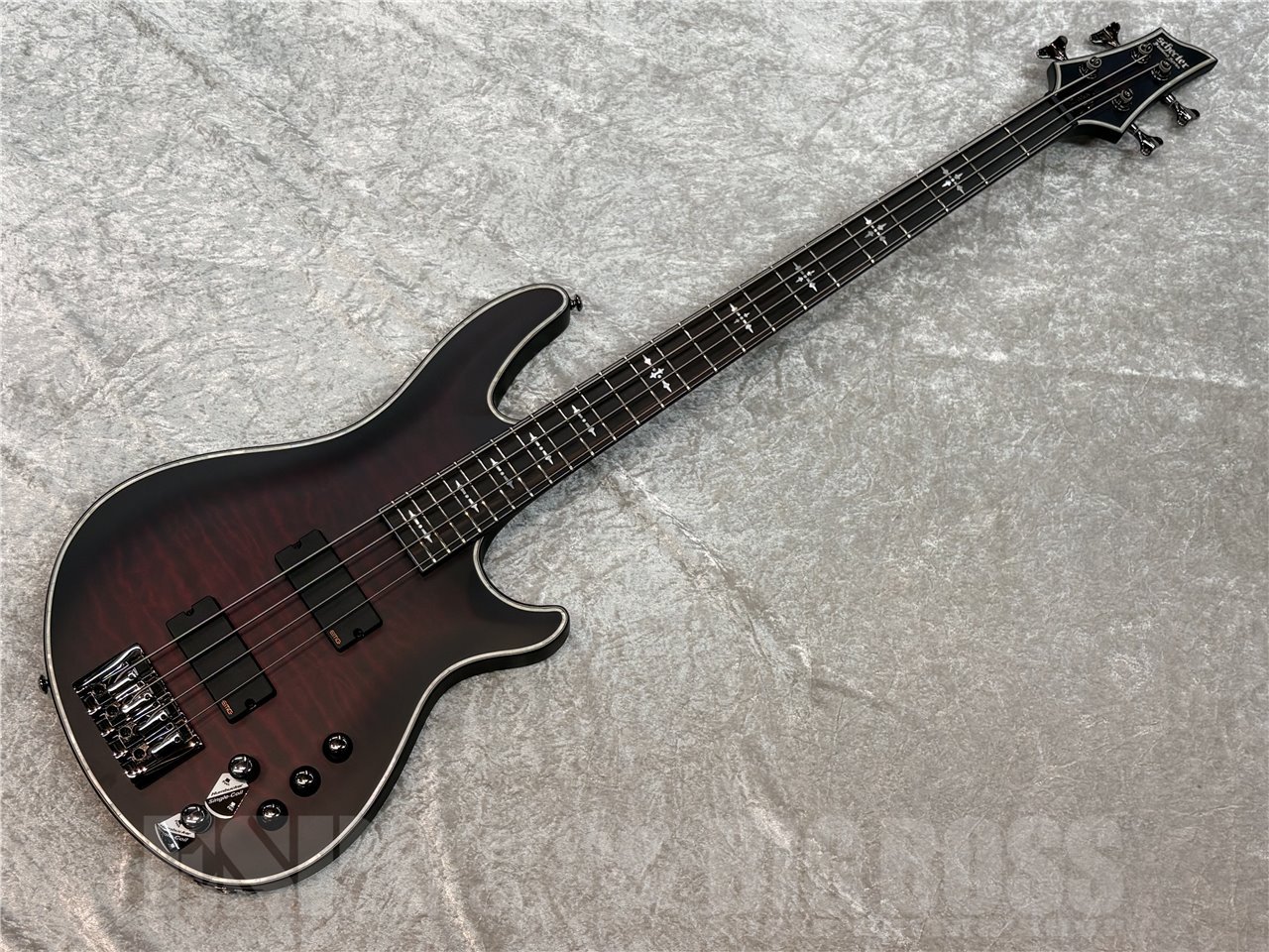 SCHECTER - 【ESP直営店】【即納可能】SCHECTER HELLRAISER EXTREME-4 (Crimson Red Burst Satin) [BIGBOSS広島より発送]