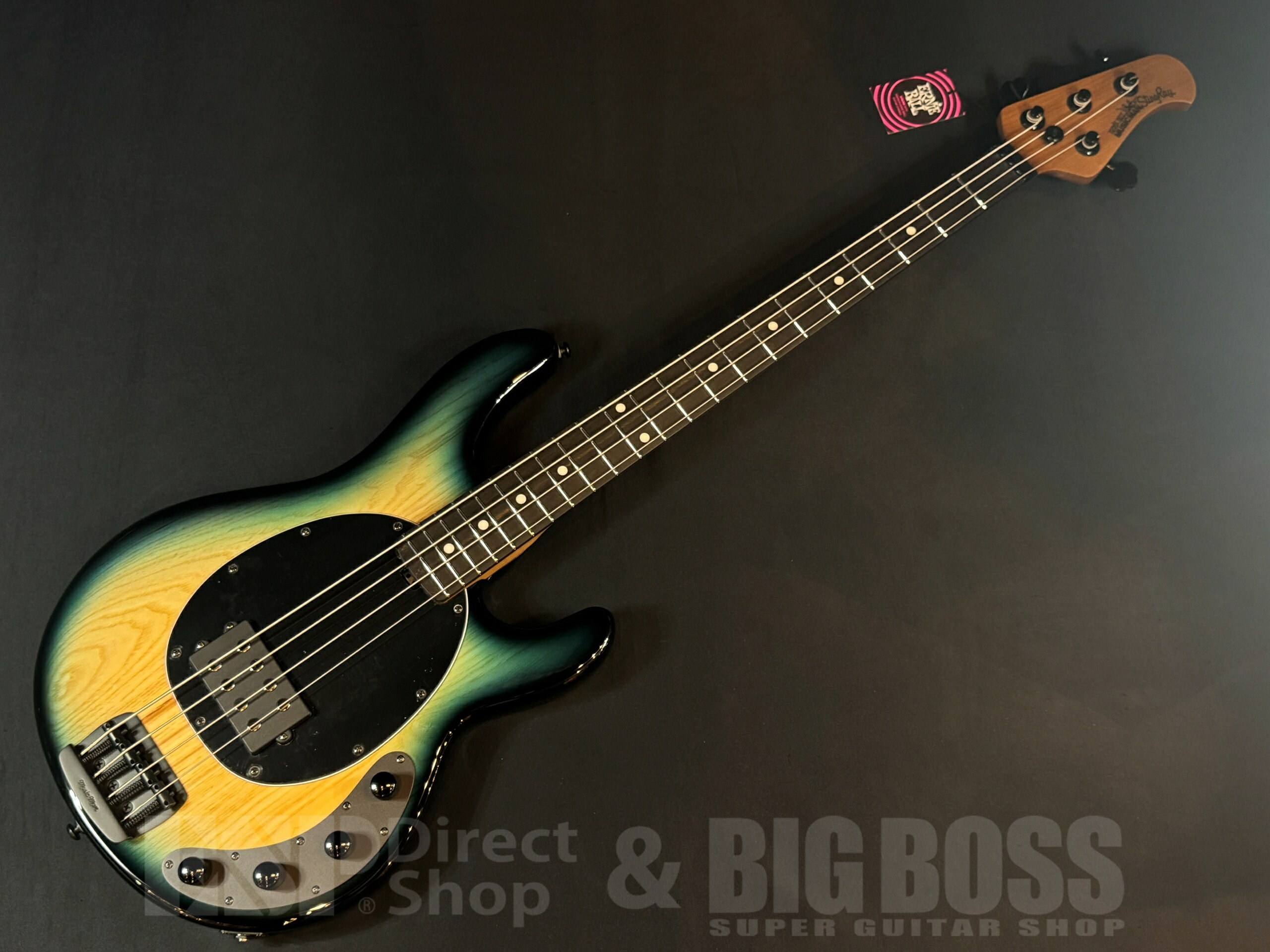 乐天商城 - 【即納可能】MUSIC MAN(ミュージックマン) StingRay Special / Mean Blue Burst [ESP CUSTOMSHOP(大阪)より発送]