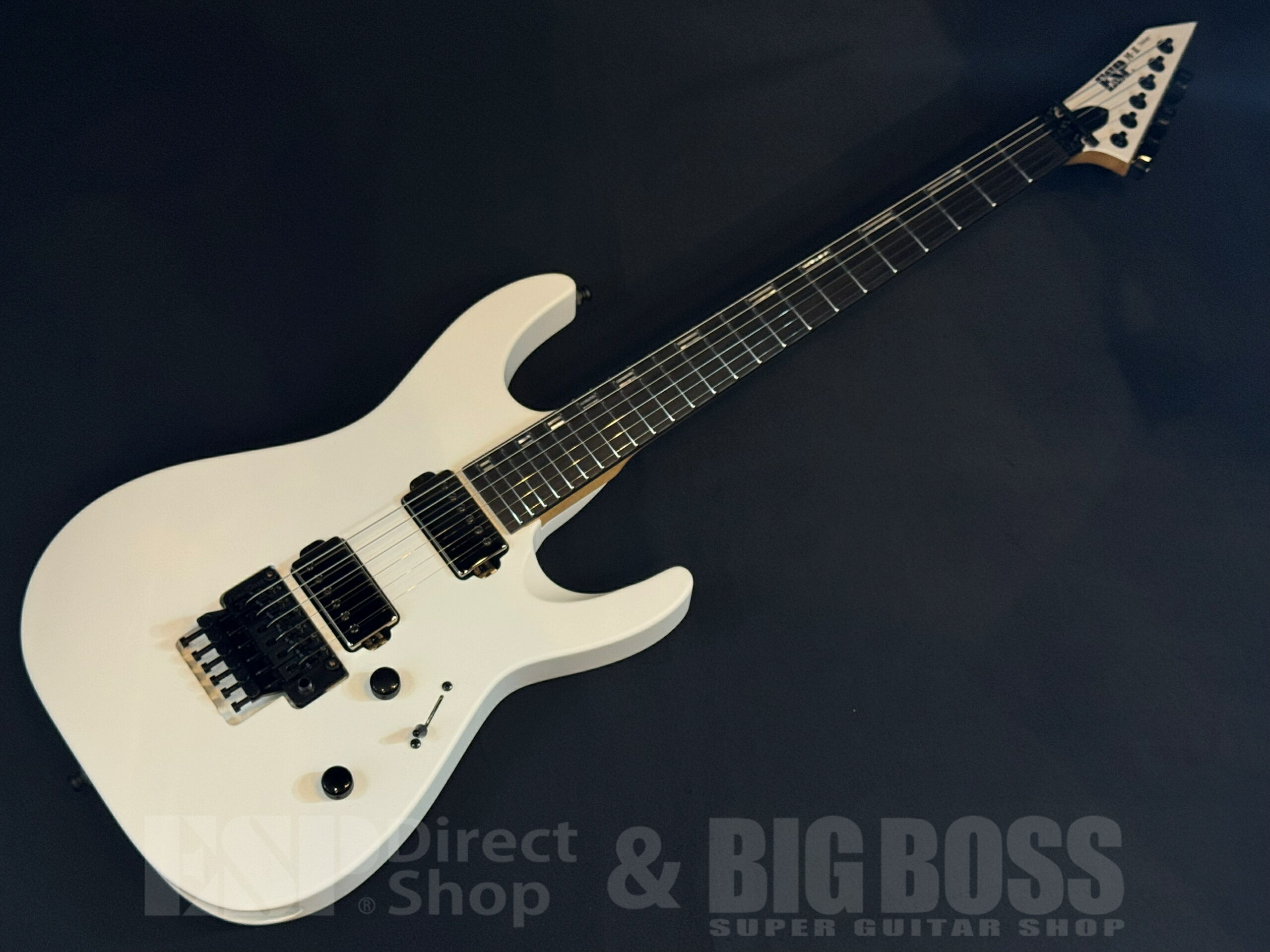 【ESP直営店】ESP M-II DX (Snow White Satin)【即納可能】[ESP CUSTOMSHOP(大阪)より発送]