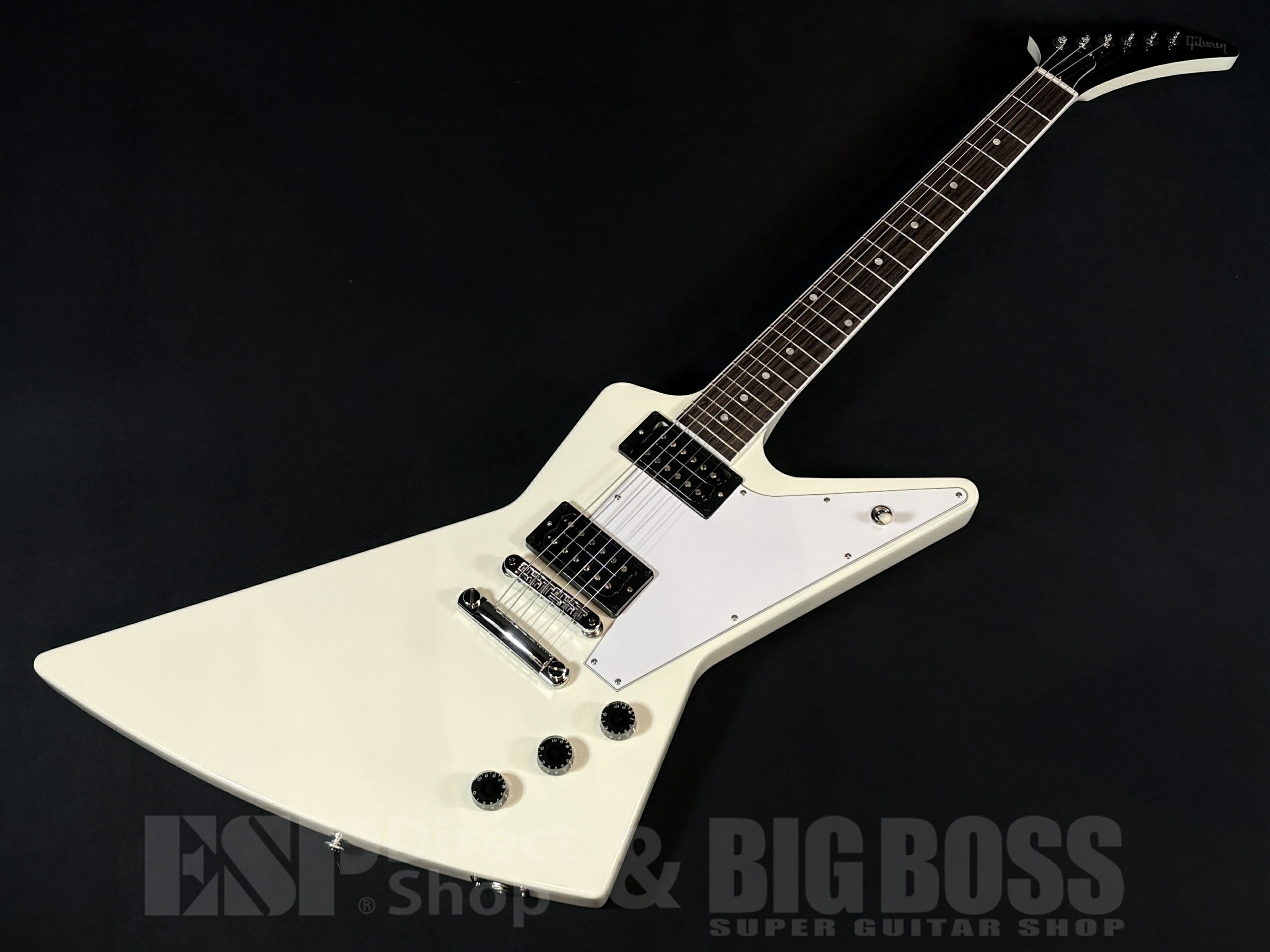 乐天商城 - 【即納可能】Gibson(ギブソン) 70s Explorer / Classic White 【ESP直営店】[ESP CUSTOMSHOP(大阪)より発送]