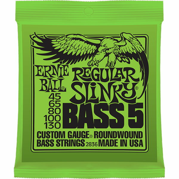 【ESP直営店】ERNIE BALL REGULAR SLINKY BASS5 【エレキベース弦】