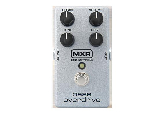 MXR Bass Overdrive M89 オーバードライブのコントロールに加えてベース元音をミックスできるCleanつまみを装備、リッチなオーバードライブサウンドが得られます。