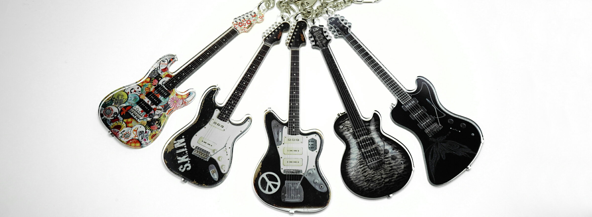 【ESP直営店】【即納可能】ESP Acrylic Keyholder Guitar Collection -SUGIZO Vol.1-