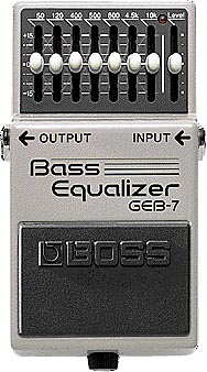 【ESP直営店】BOSS Bass Equarizer GEB-7【エフェクター】