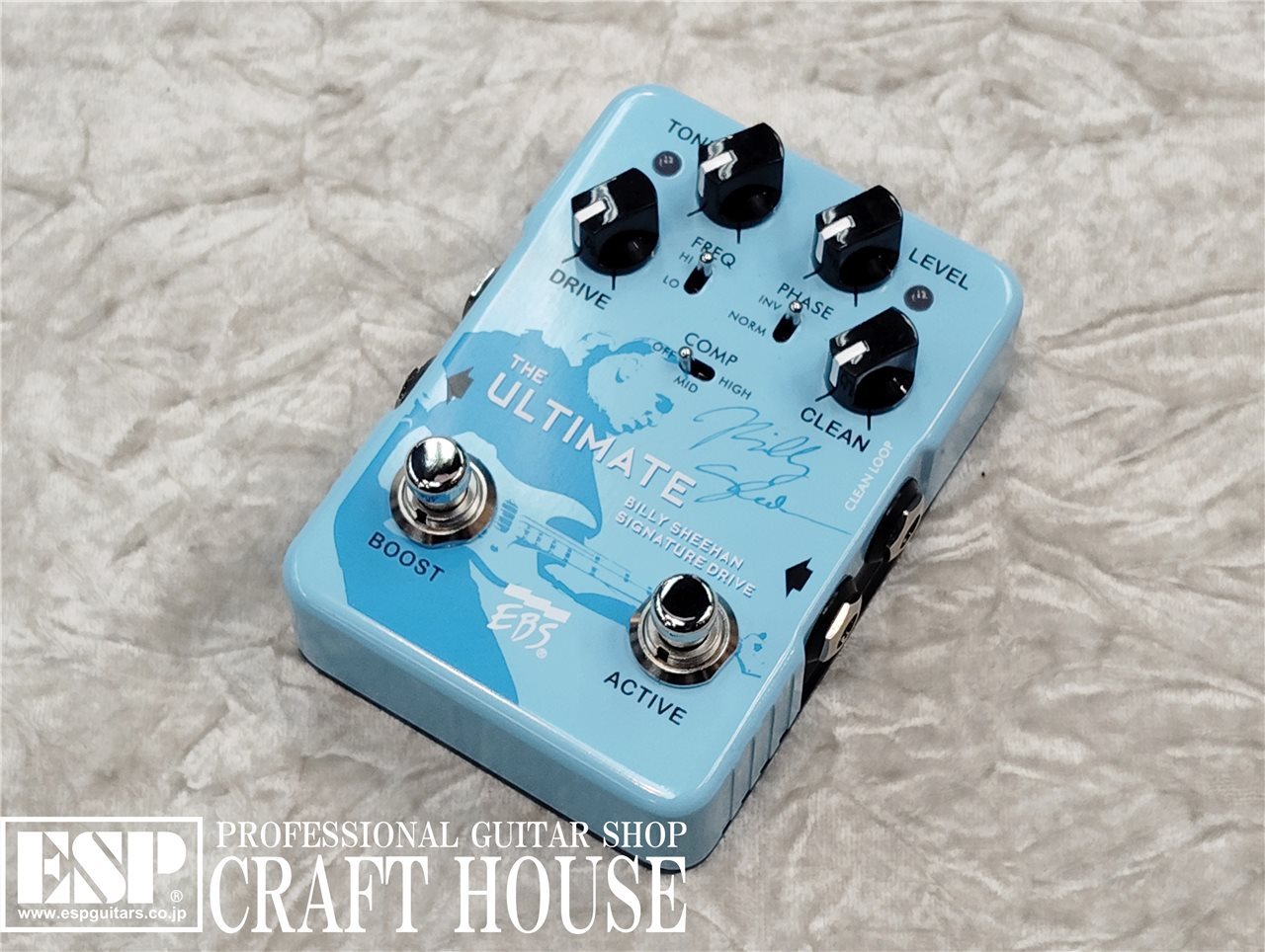 【ESP直営店】【即納可能】EBS Billy Sheehan Signature Drive ULTIMATE[エフェクター、effectspedal]