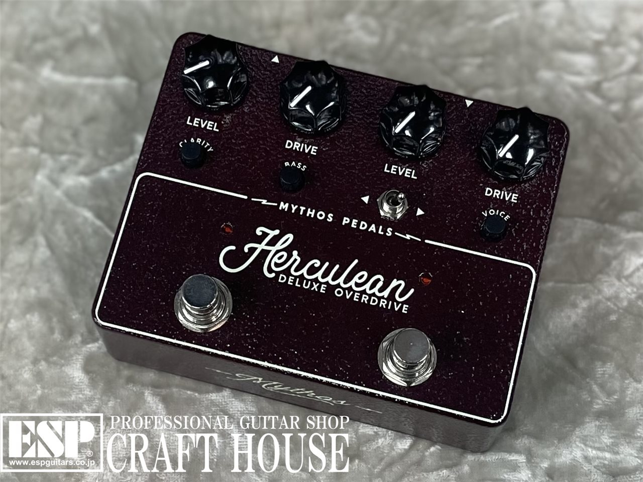 【ESP直営店】【即納可能】Mythos Pedals Herculean Deluxe[エフェクター、effectspedal]
